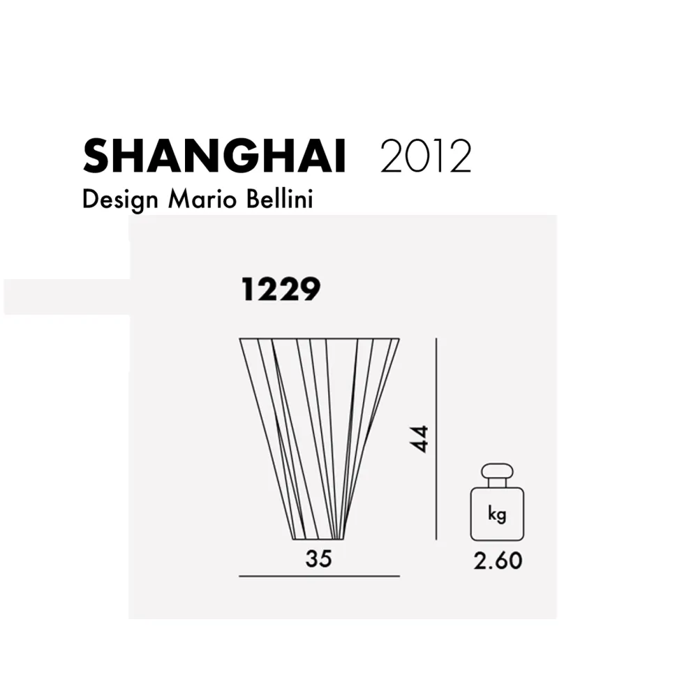 Kartell Shangai Vase