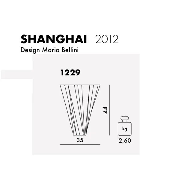 Kartell Shangai Vaso