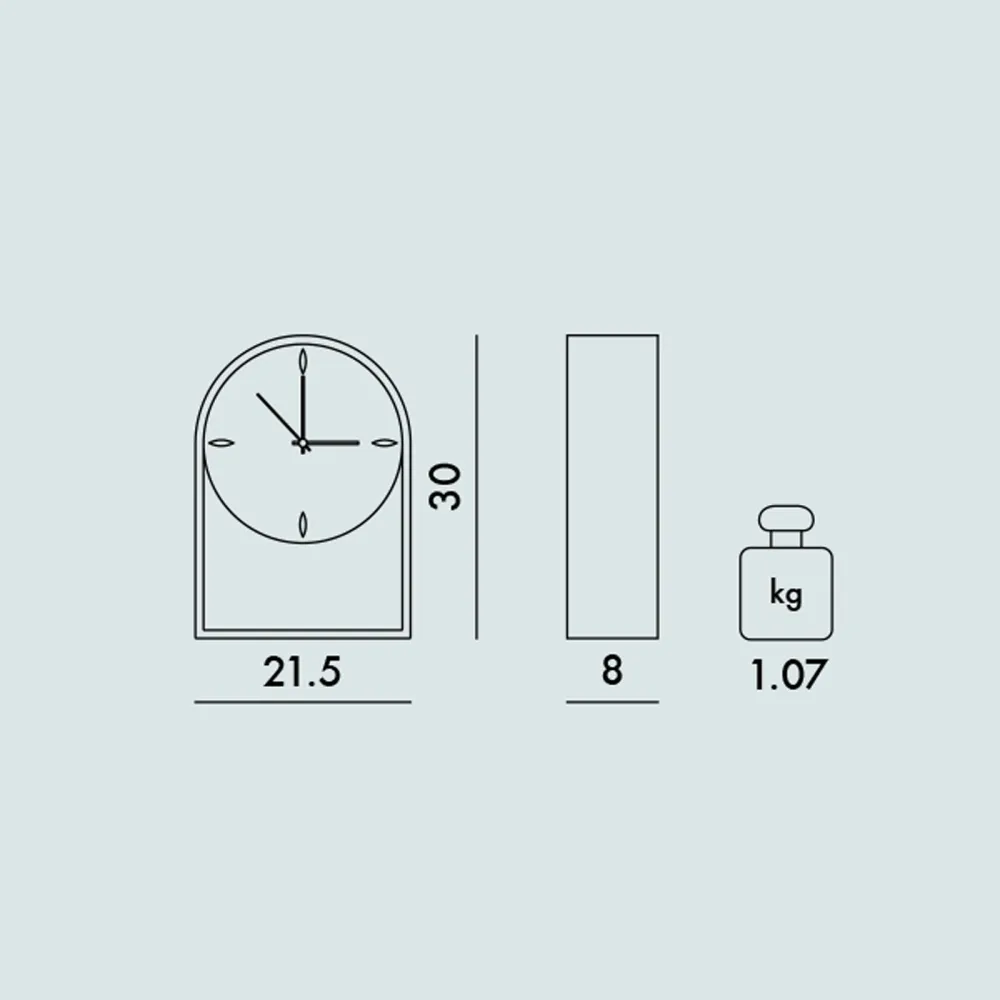 Kartell Air Du Temps Table clock