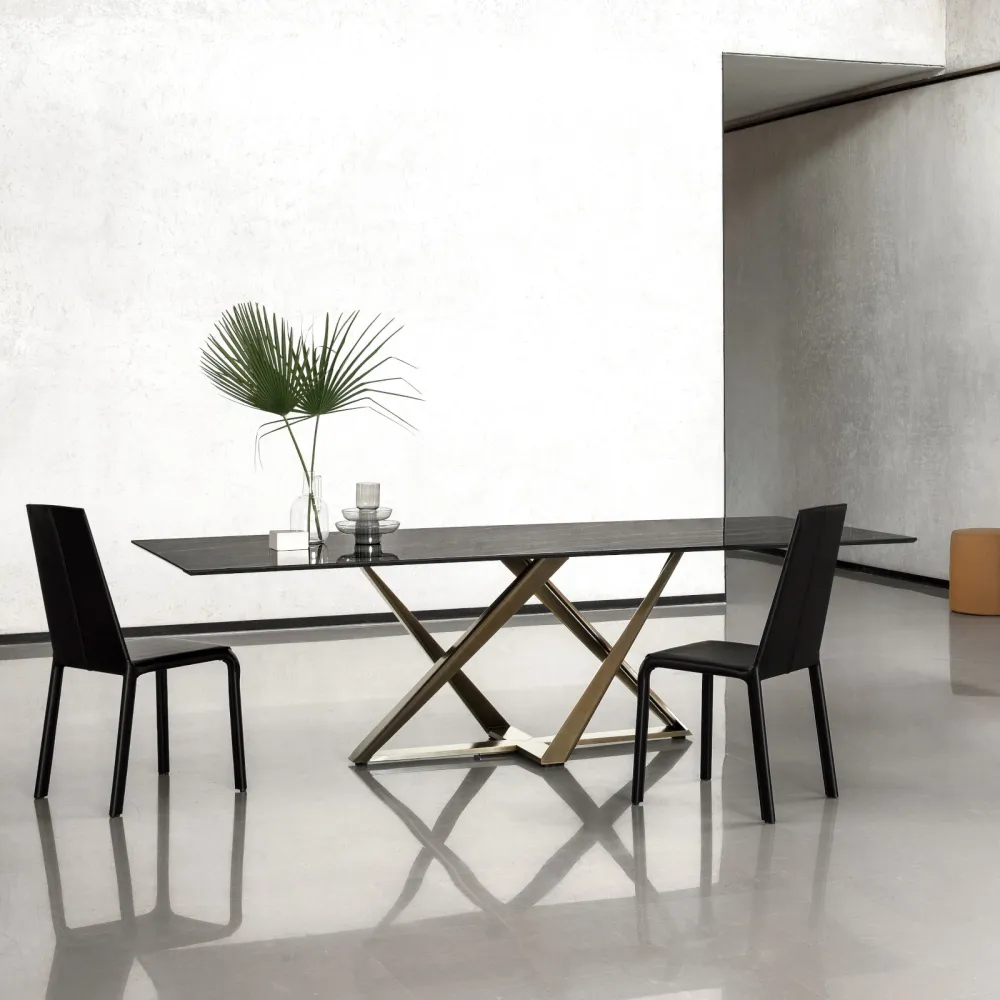 Table rectangulaire Bontempi Millennium Clear