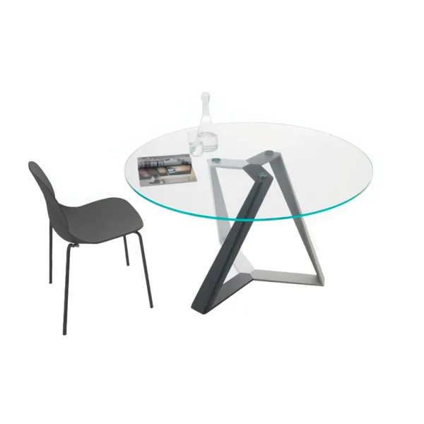 Mesa redonda Bontempi Millennium Clear 2