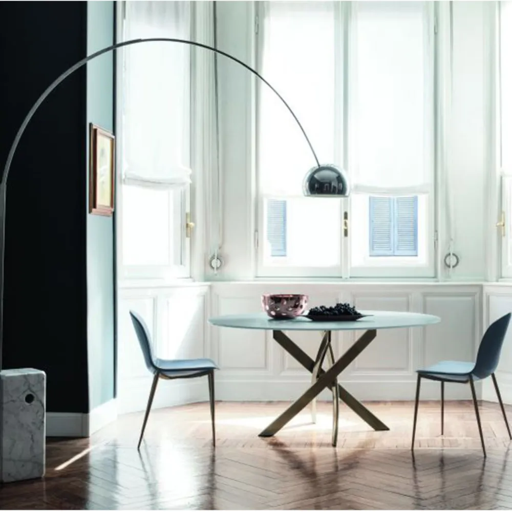 Mesa redonda Bontempi Barone Clear
