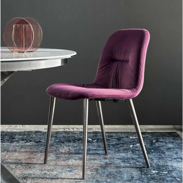 Silla de patas cónicas Bontempi Chantal