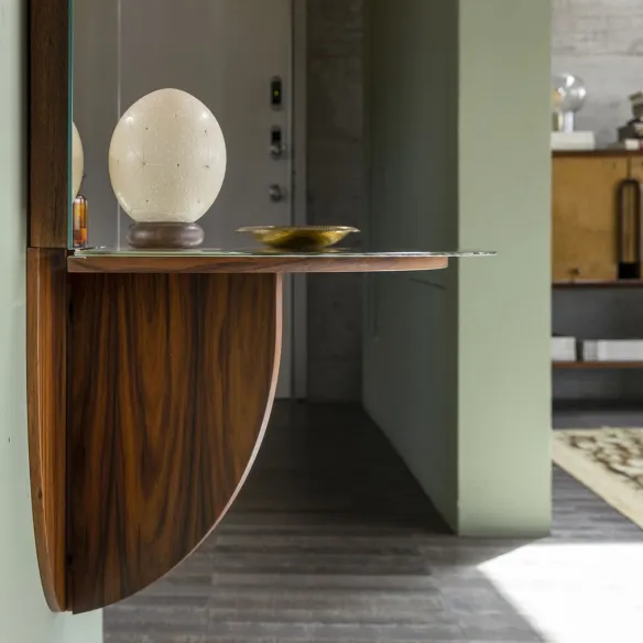 Mirror with shelf Mogg Brame