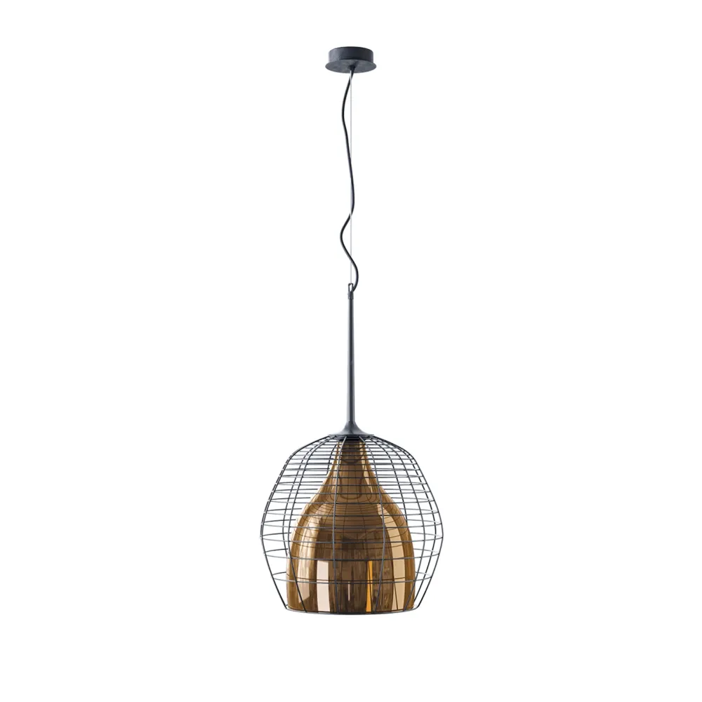 Diesel Living with Lodes Pendelleuchte Cage Large