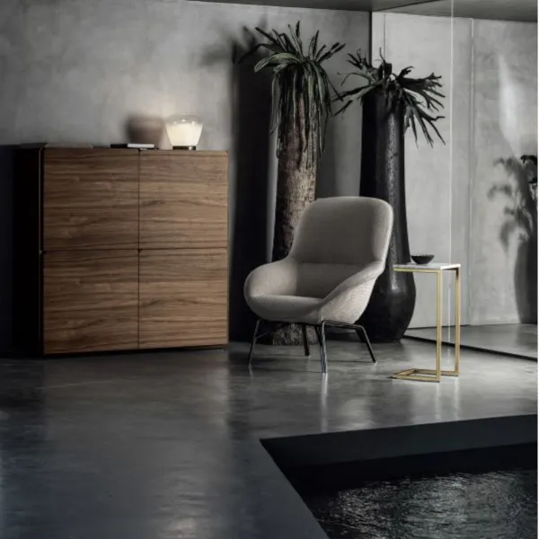 Sessel mit Stahlstruktur Bontempi Long Island 2