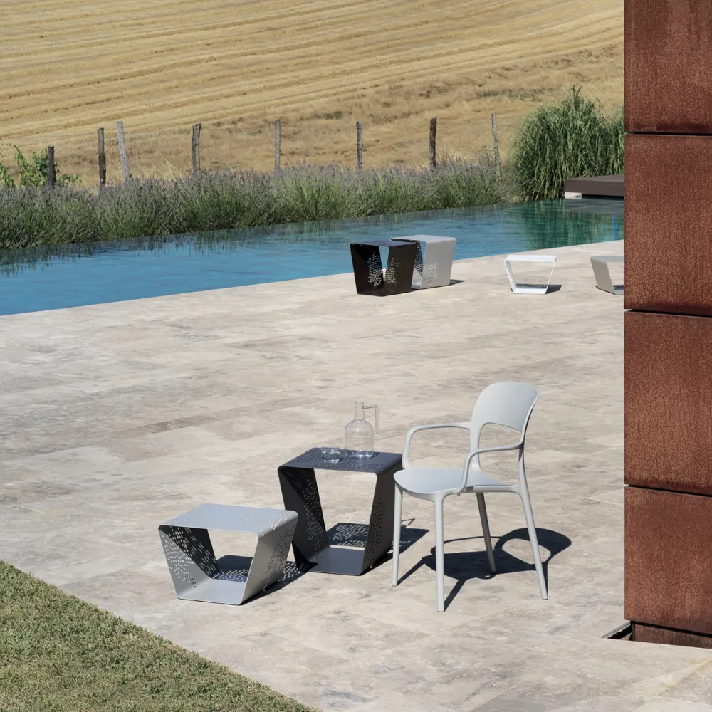 Table basse/Pouf/Porte-revues Bontempi Pattern
