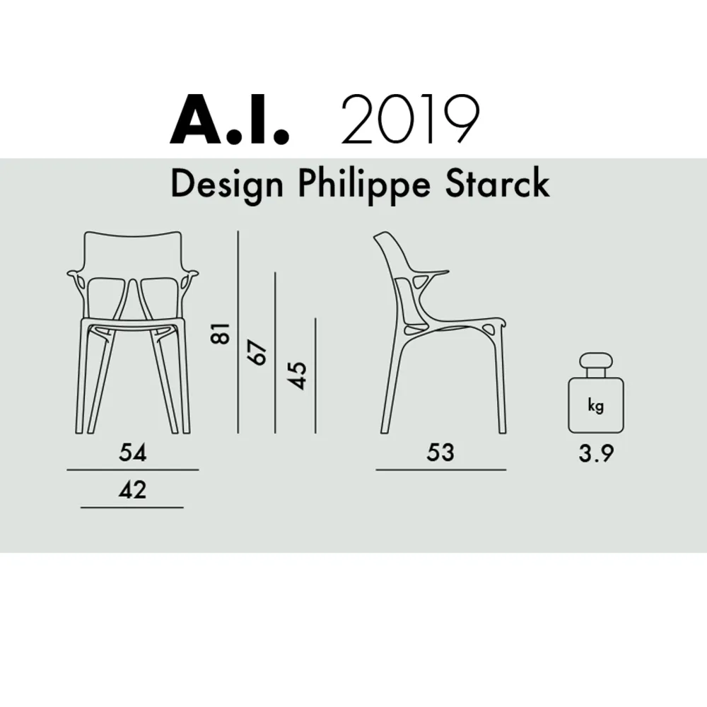Kartell A.I. Sedia