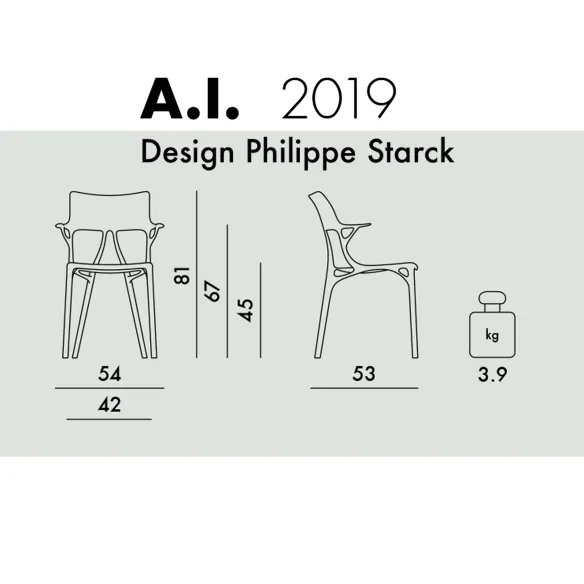Kartell A.I. Chaise
