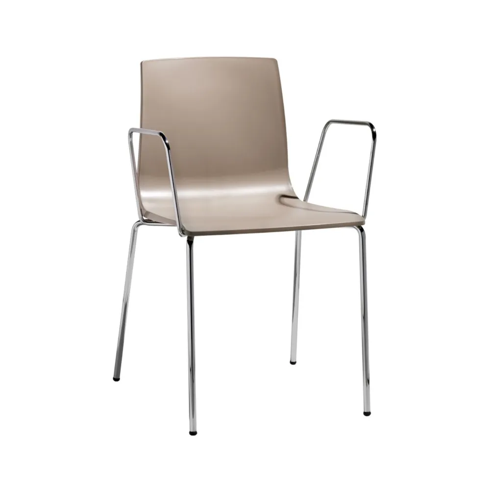 Chaise avec accoudoirs SCAB Design Alice