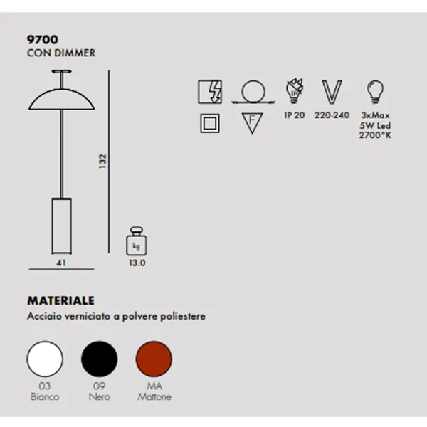 Kartell Geen-A Lampada da terra 2