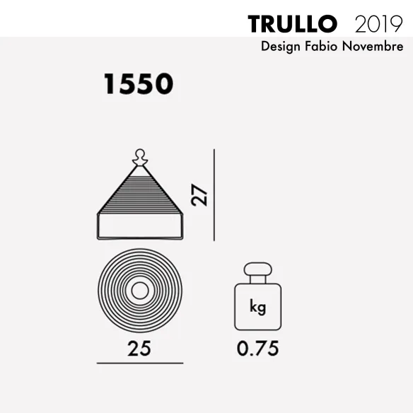 Kartell Trullo Contenitore