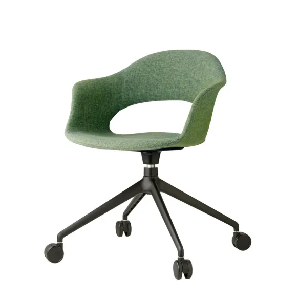 Stuhl SCAB Design Lady B Pop mit Rädern