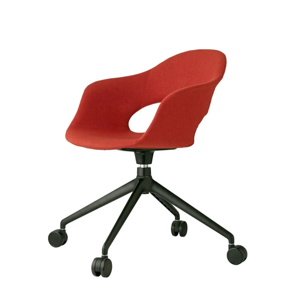 Chaise SCAB Design Lady B Pop à roulettes