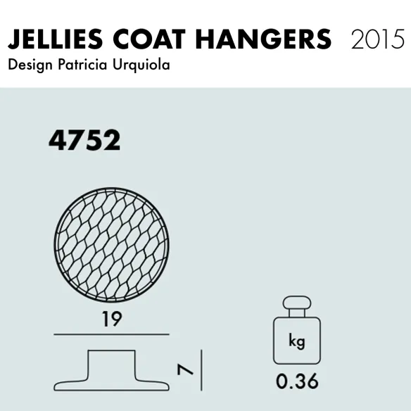 Kartell Jellies Coat Hangers Appendiabiti Big