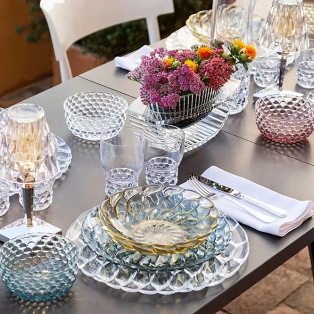 Kartell Long Drink Jellies Ensemble de 4 verres à eau