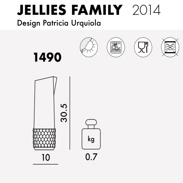 Kartell Jellies Karaffe