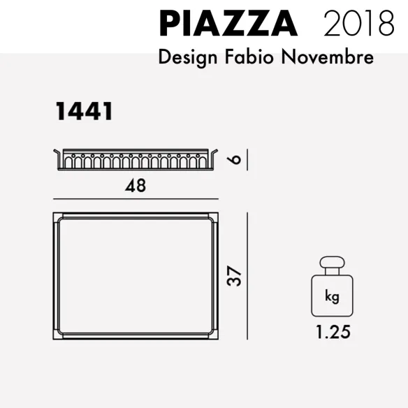 Kartell Piazza Tray