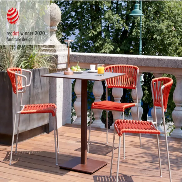 Sedia SCAB Design Lisa Filò con Braccioli