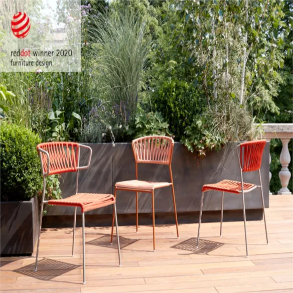 Sedia SCAB Design Lisa Filò con Braccioli