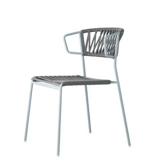 Silla SCAB Design Lisa Filò con reposabrazos