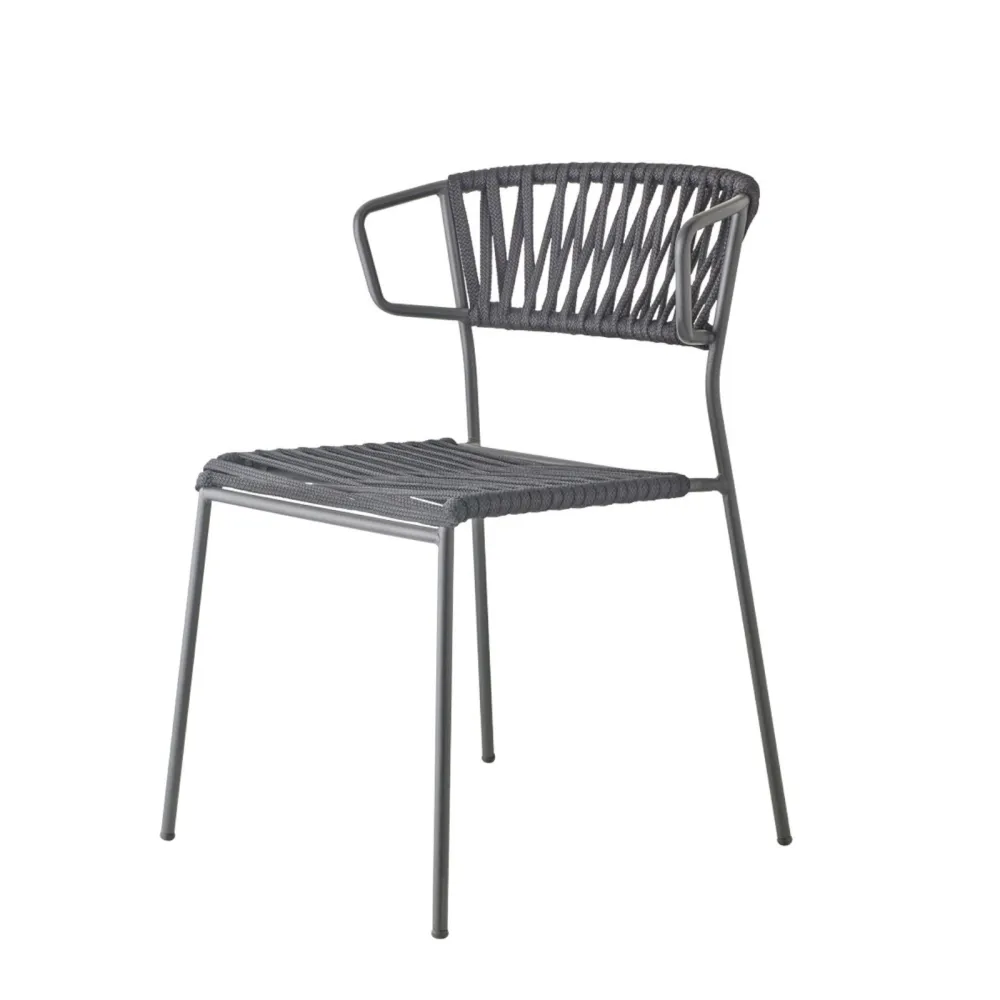 Silla SCAB Design Lisa Filò con reposabrazos