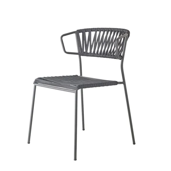 Silla SCAB Design Lisa Filò con reposabrazos