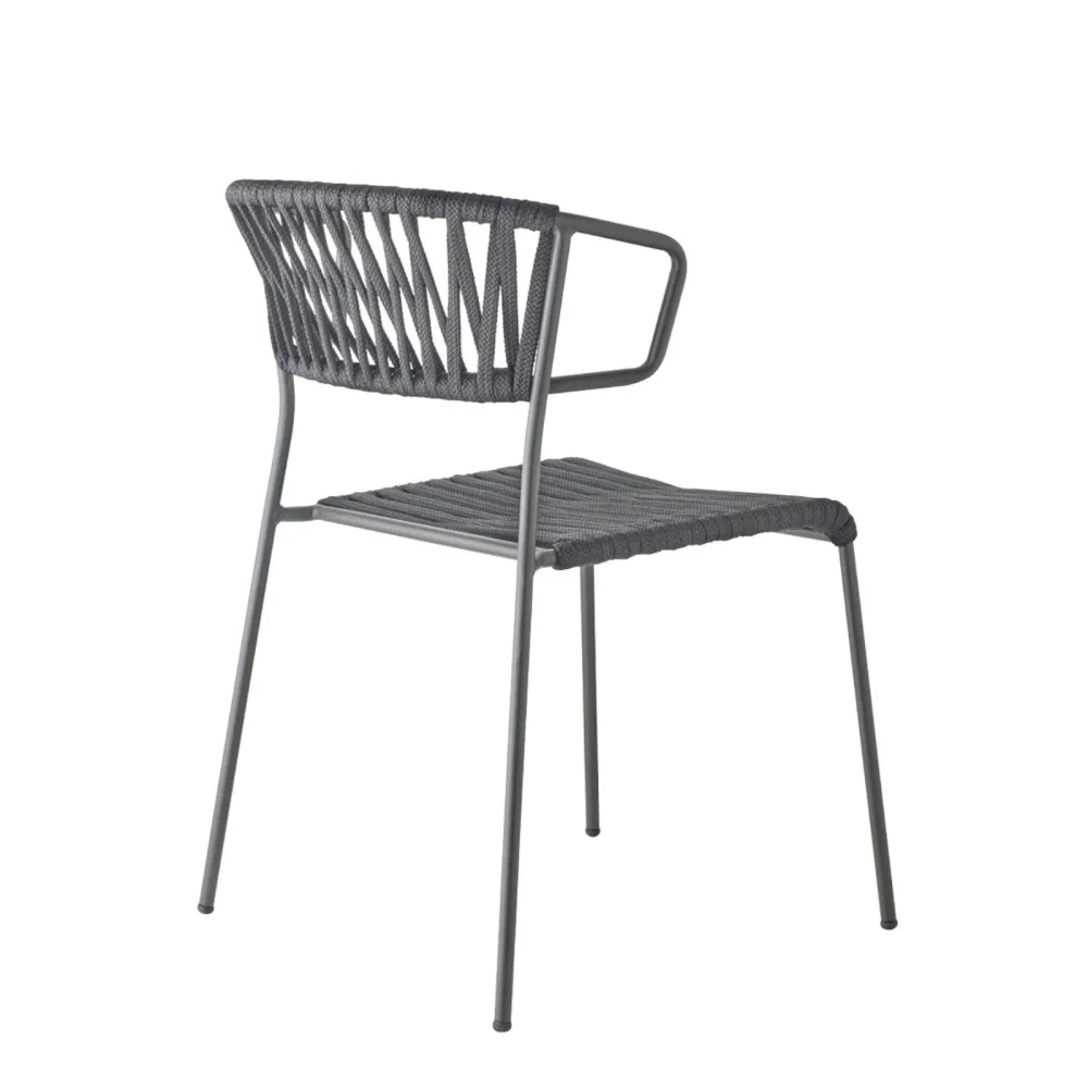 Chaise SCAB Design Lisa Filò avec accoudoirs
