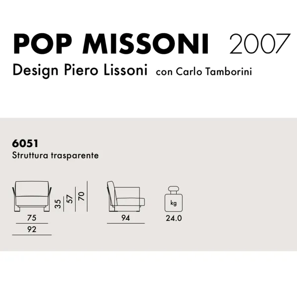 Kartell POP MISSONI Sillòn 2