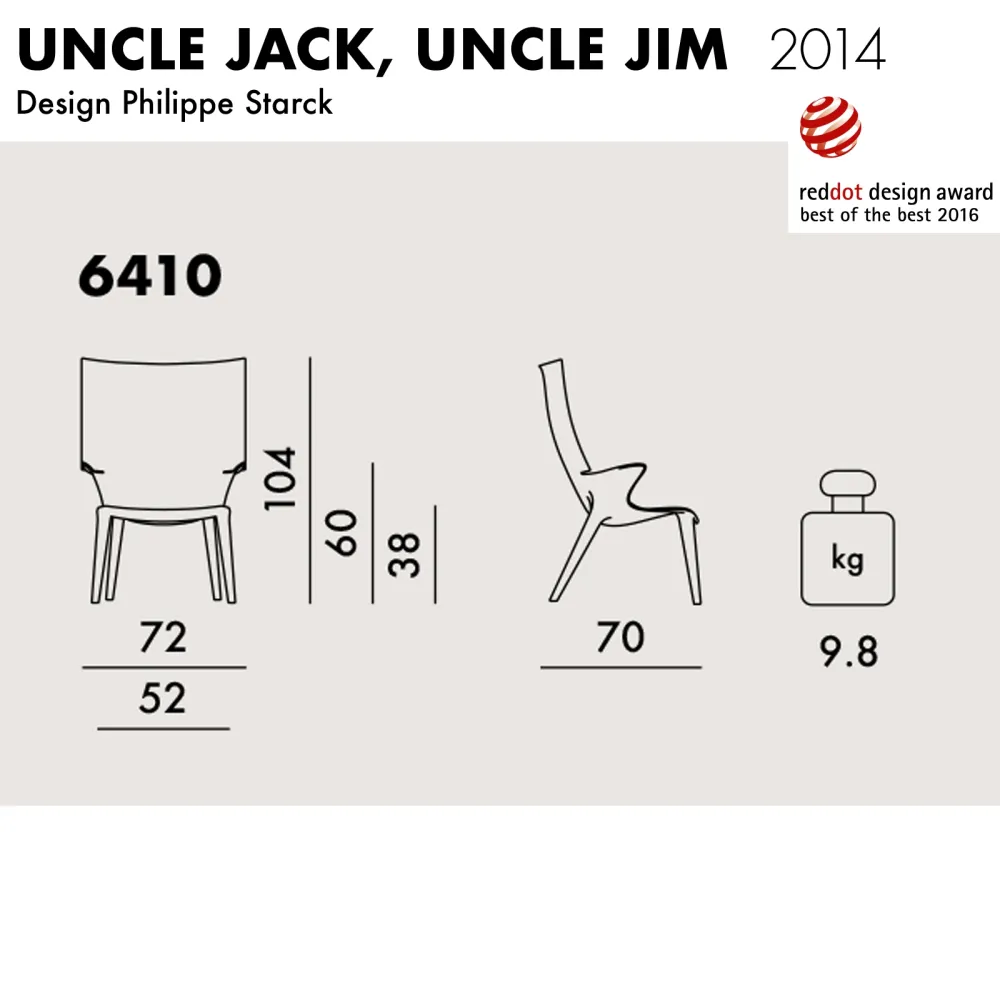 Kartell Uncle Jim Poltrona