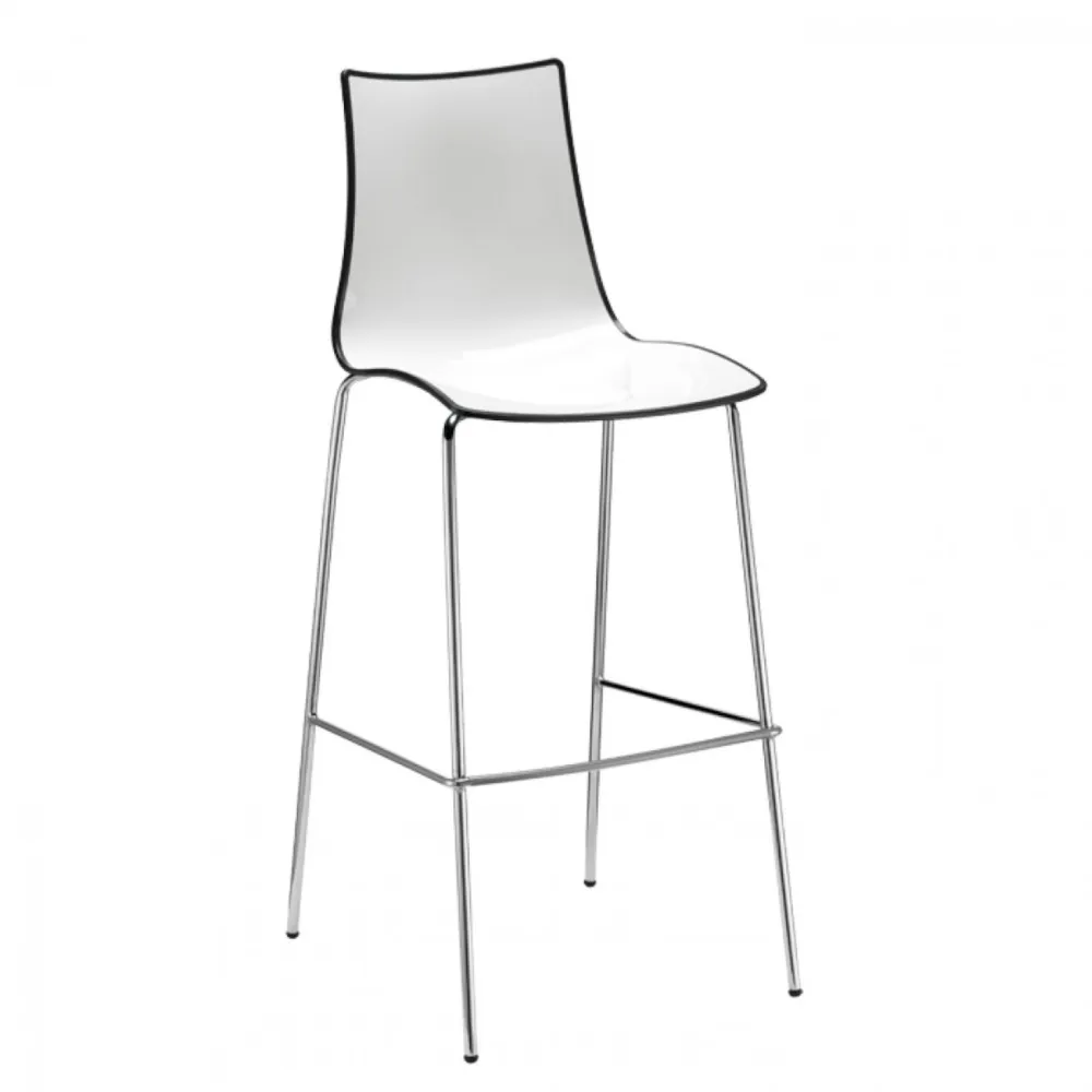 Sgabello SCAB Design Zebra Bicolore