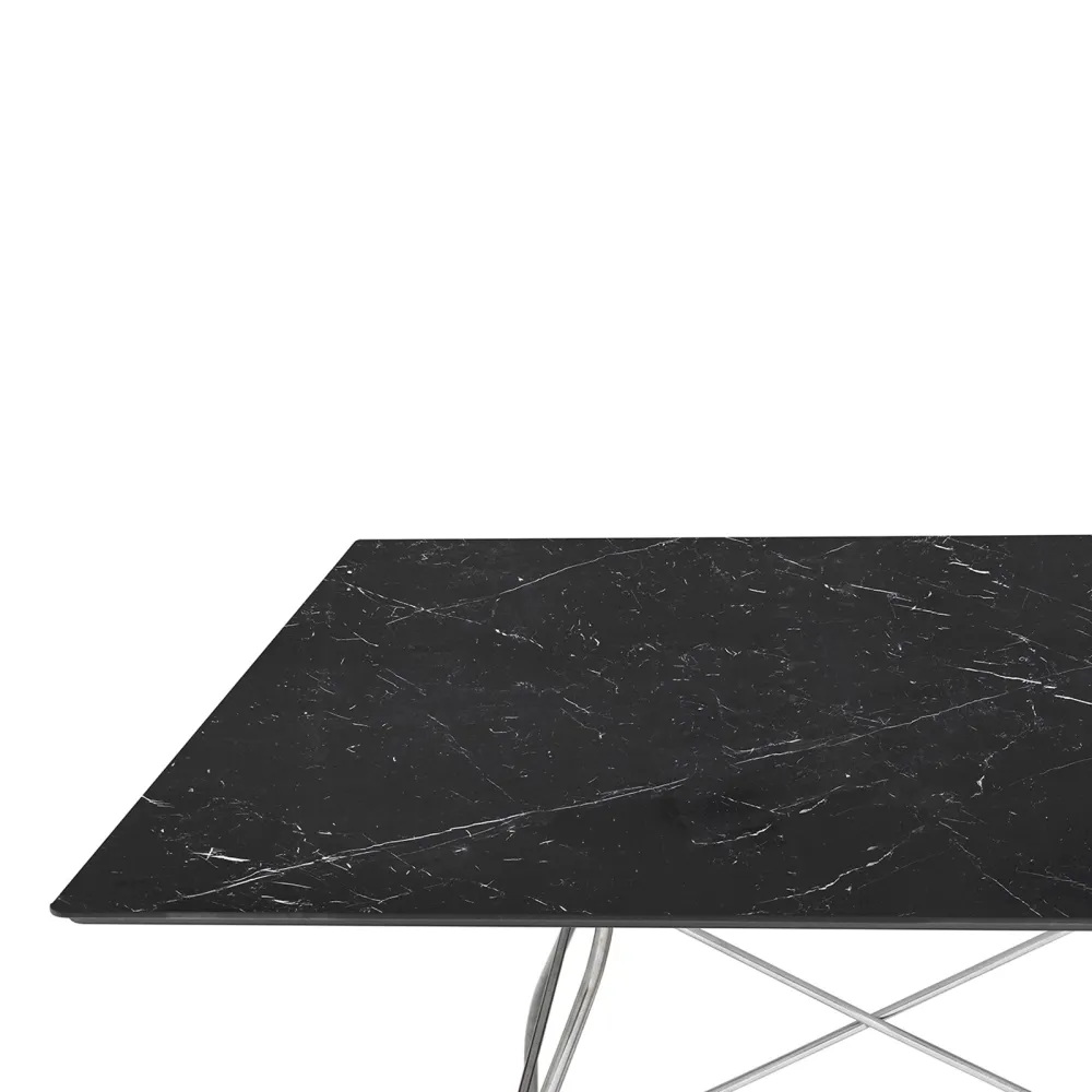 Kartell Glossy Marble Quadratischen Tisch