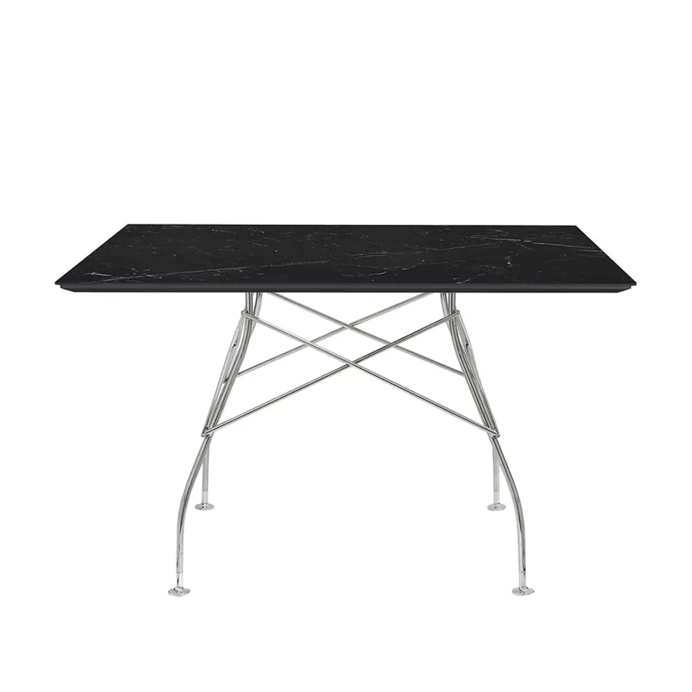 Kartell Glossy Marble Table carrée