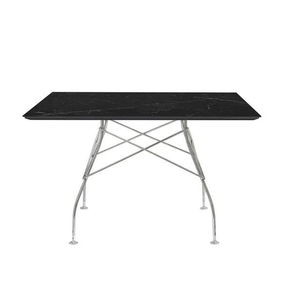 Kartell Glossy Marble Quadratischen Tisch