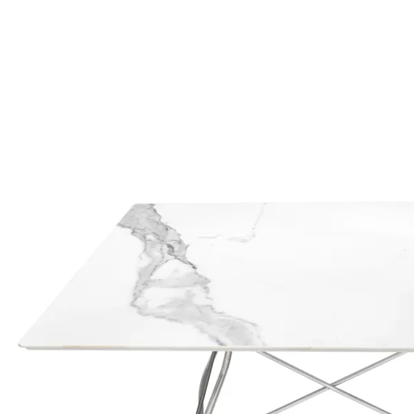 Kartell Glossy Marble Square table 2