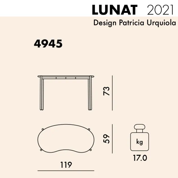 Kartell Lunat Schreibtisch