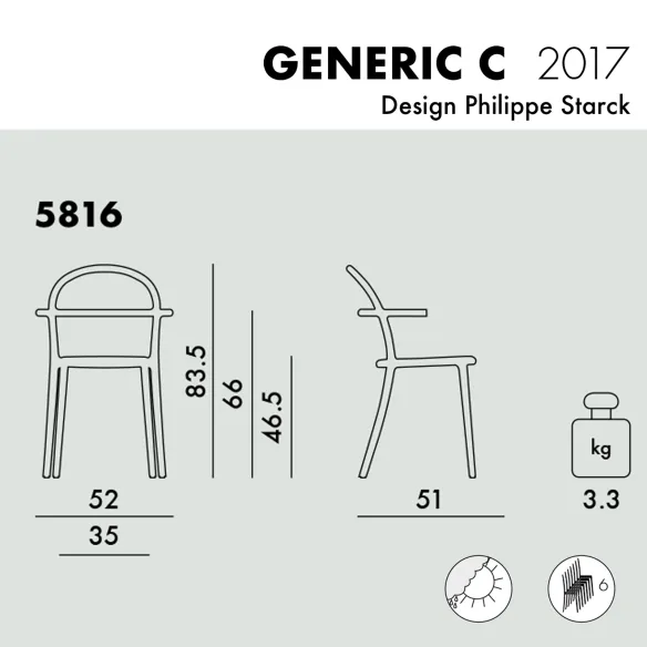 Kartell Generic C Sedia