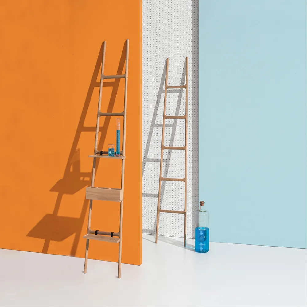 Appendiabiti in rovere Discipline Tilt