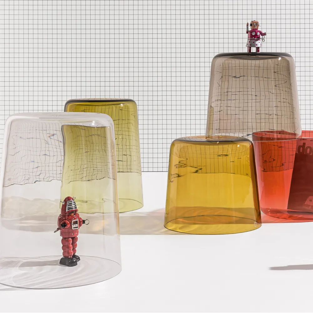 Glass coffee table Discipline Cup