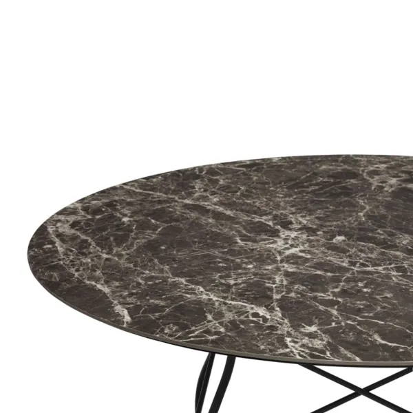 Kartell Glossy Marble Round table 2