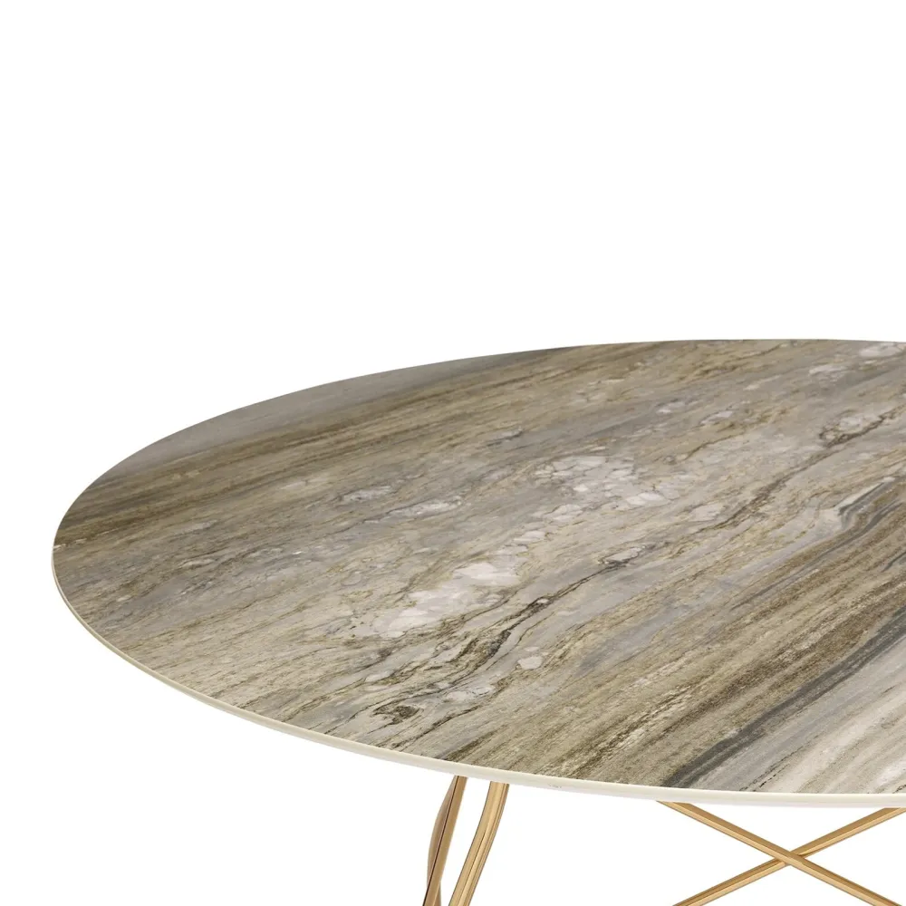 Kartell Glossy Marble Round table