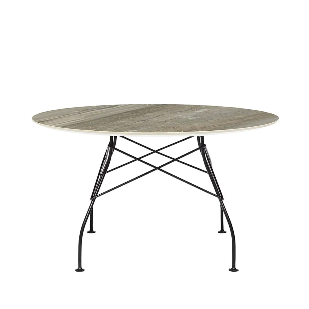 Kartell Glossy Marble Round table