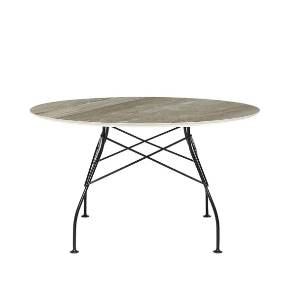 Kartell Glossy Marble Mesa redonda