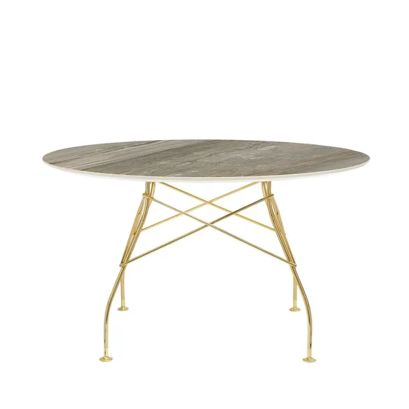 Kartell Glossy Marble Mesa redonda