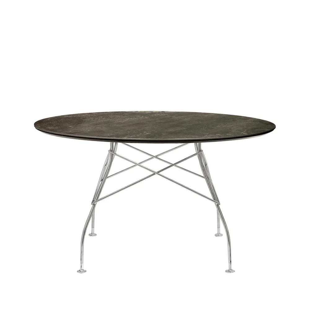 Kartell Glossy Marble Round table