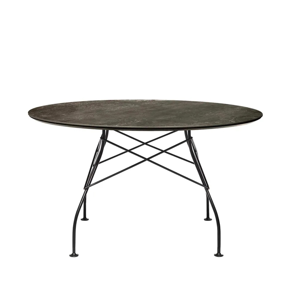 Kartell Glossy Marble Round table