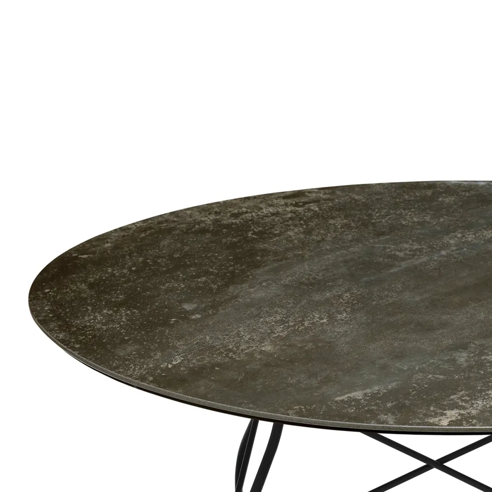 Kartell Glossy Marble Round table