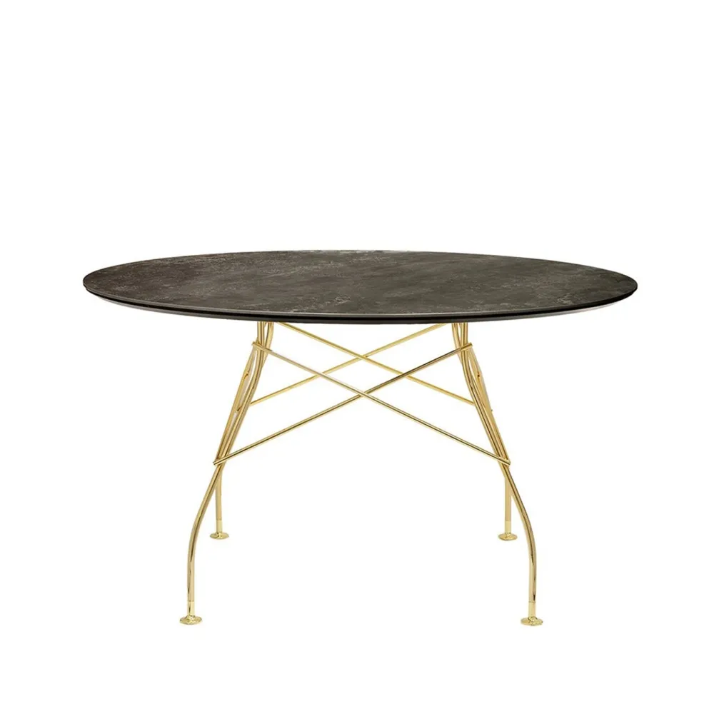 Kartell Glossy Marble Mesa redonda