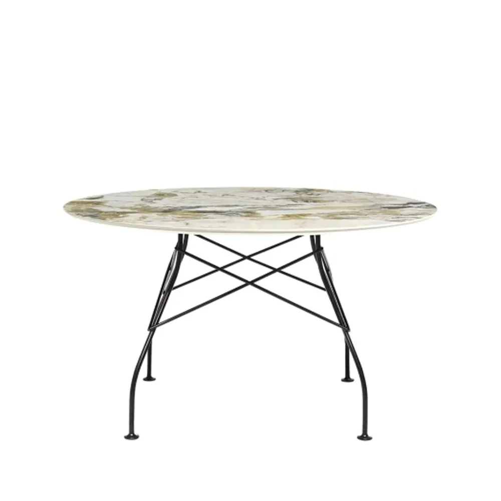 Kartell Glossy Marble Mesa redonda