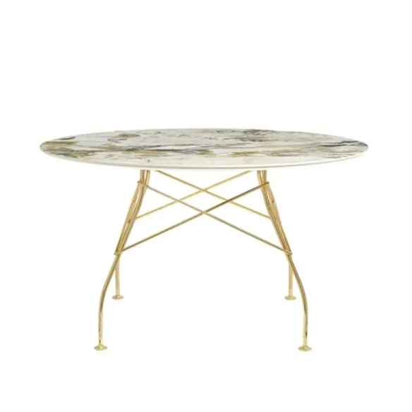 Kartell Glossy Marble Mesa redonda